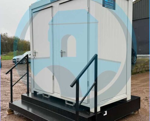 Containex Double Portable Toilet Cabin MSS9913