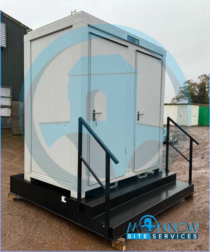 Containex Double Portable Toilet Cabin MSS9913