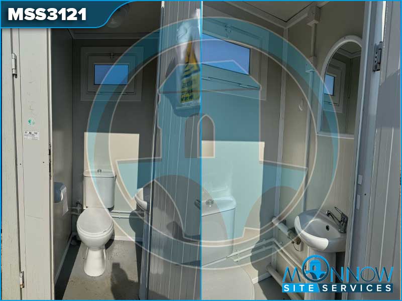 1+1 Site Toilet Block MSS3121