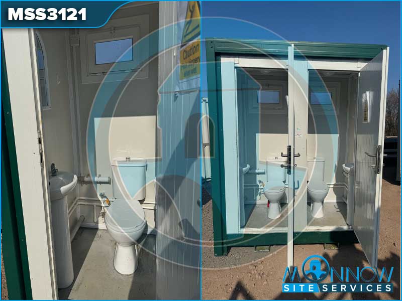 1+1 Site Toilet Block MSS3121