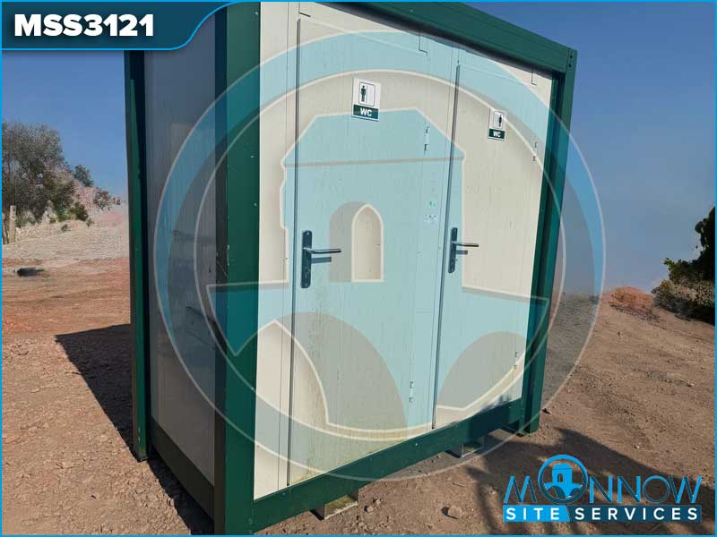 1+1 Site Toilet Block MSS3121