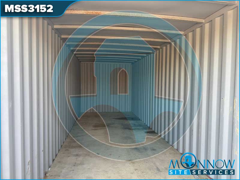 24ft x 8ft Site Storage Container MSS3152