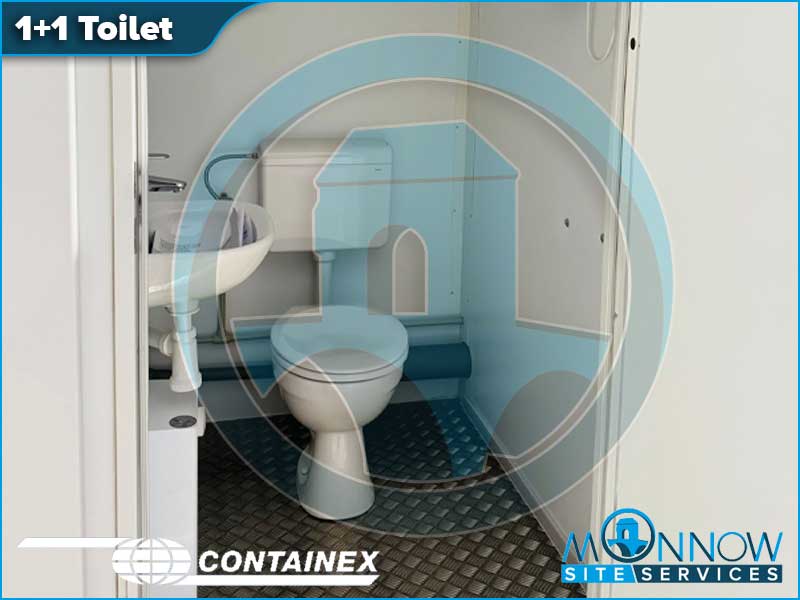 Containex 1+1 Toilet Block