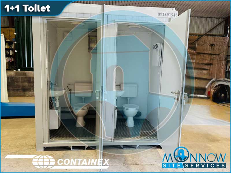 Containex 1+1 Toilet Block