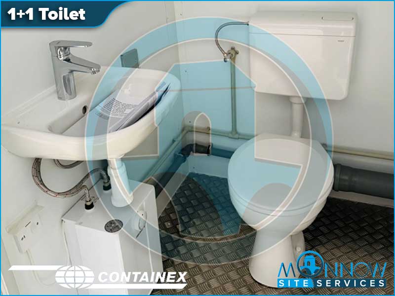 Containex 1+1 Toilet Block
