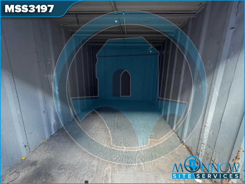 21ft x 8ft Site Storage Container MSS3197
