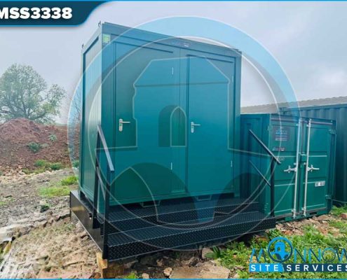 Containex 1+1 Double WC Toilet Block NEW MSS3338