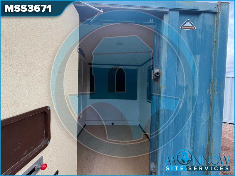 24ft x 9ft Groundhog Fusion Static Welfare Unit with Office MSS3671