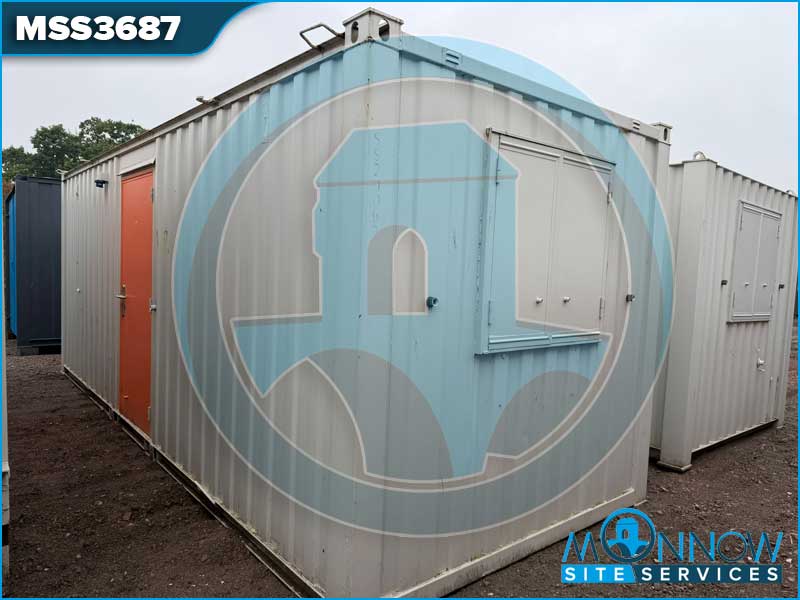 21ft x 8ft Site Home Office / Anti Vandal Cabin MSS3687 21ft x 8ft Site Home Office / Anti Vandal Cabin MSS3687