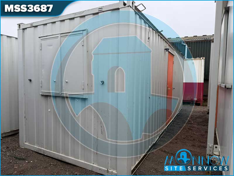 21ft x 8ft Site Home Office / Anti Vandal Cabin MSS3687 21ft x 8ft Site Home Office / Anti Vandal Cabin MSS3687