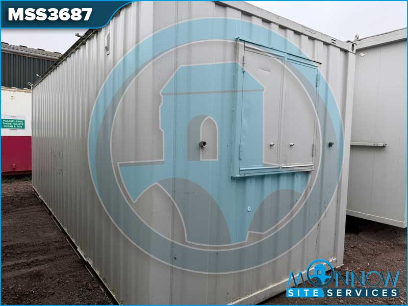 21ft x 8ft Site Home Office / Anti Vandal Cabin MSS3687 21ft x 8ft Site Home Office / Anti Vandal Cabin MSS3687