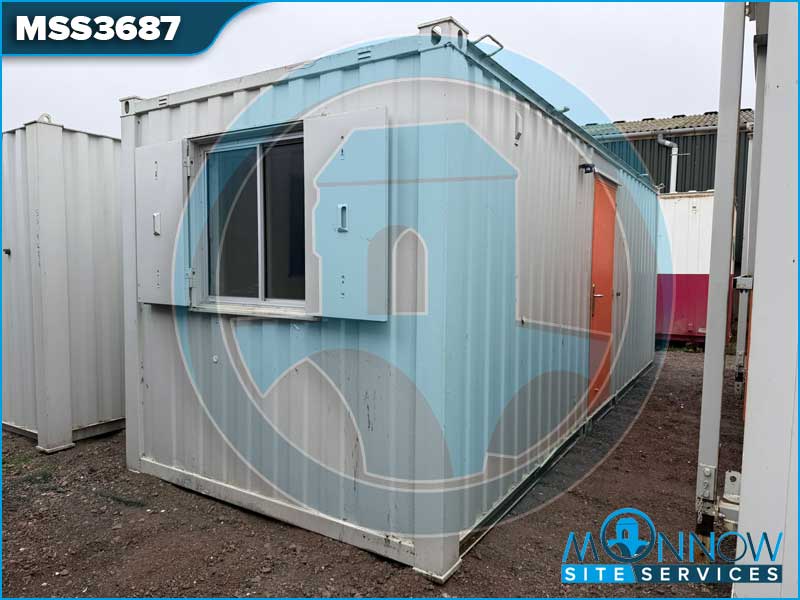 21ft x 8ft Site Home Office / Anti Vandal Cabin MSS3687