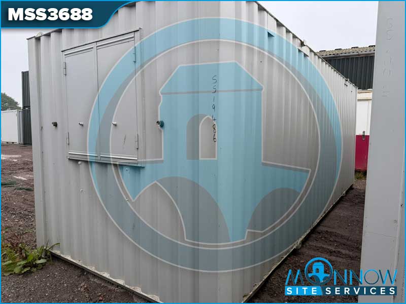21ft x 8ft Site Home Office / Canteen Anti Vandal Cabin MSS3688 21ft x 8ft Site Home Office / Canteen Anti Vandal Cabin MSS3688