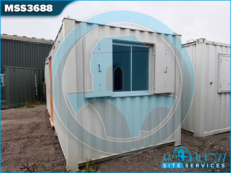 21ft x 8ft Site Home Office / Canteen Anti Vandal Cabin MSS3688 21ft x 8ft Site Home Office / Canteen Anti Vandal Cabin MSS3688