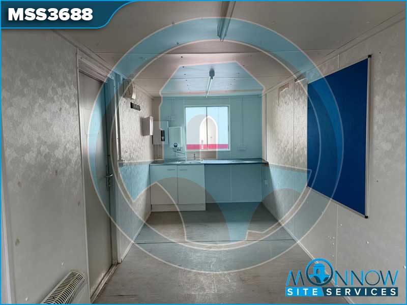 21ft x 8ft Site Home Office / Canteen Anti Vandal Cabin MSS3688 21ft x 8ft Site Home Office / Canteen Anti Vandal Cabin MSS3688