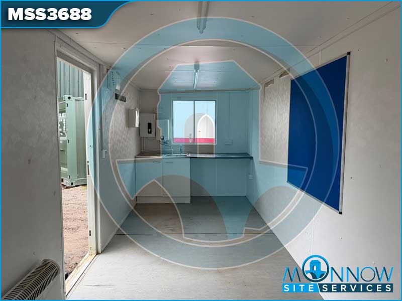 21ft x 8ft Site Home Office / Canteen Anti Vandal Cabin MSS3688 21ft x 8ft Site Home Office / Canteen Anti Vandal Cabin MSS3688