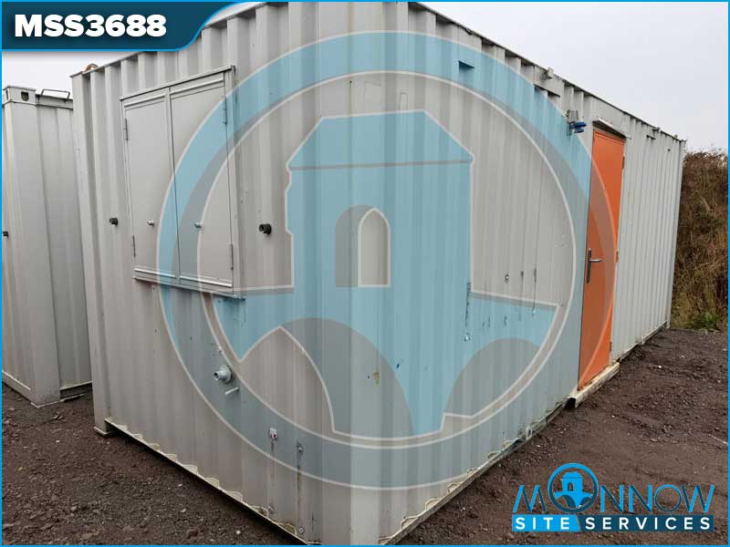 21ft x 8ft Site Home Office / Canteen Anti Vandal Cabin MSS3688 21ft x 8ft Site Home Office / Canteen Anti Vandal Cabin MSS3688